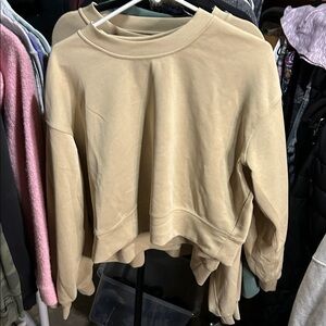 88. Lululemon Softstreme Perfectly Oversized Cropped Crew